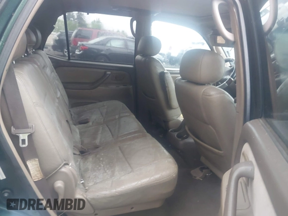 2002 Toyota Sequoia SR5 with VIN 5TDZT34A72S136628, listed as a IAAI auction lot 41978559 with 407,079 mi miles and . Bid and sale history available at DreamBid. Image 8.