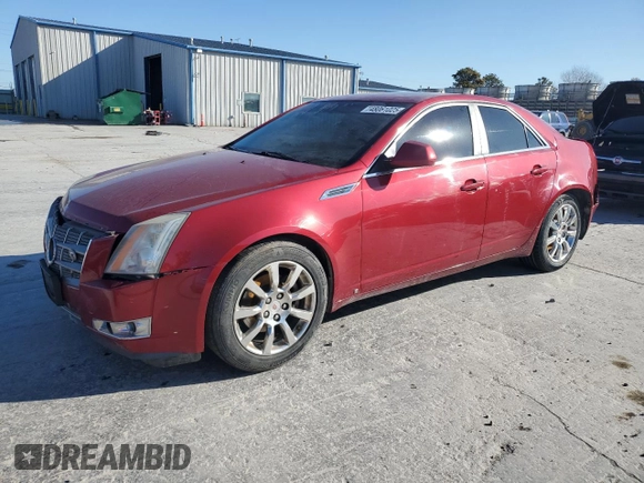 2008 Cadillac CTS RWD w/1SA with VIN 1G6DJ577980208357, listed as a Copart auction lot 48061025 with 216,455 mi miles and Salvage Title. Bid and sale history available at carsss.com. Image 1.
