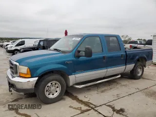 2001 Ford Super Duty F-250 XL with VIN 1FTNW20F91EA13290, listed as a Copart auction lot 72822394 with 273,325 mi miles and Clean Title. Bid and sale history available at carsss.com. Image 1.