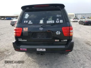 2003 Toyota Sequoia Limited with VIN 5TDBT48A03S168212, listed as a Copart auction lot 51605175 with 373,143 mi miles and Clean Title. Bid and sale history available at DreamBid. Image 6.