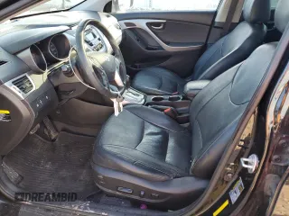 2013 Hyundai Elantra GLS with VIN 5NPDH4AE5DH335890, listed as a Copart auction lot 49496005 with 179,897 mi miles and Salvage title. Bid and sale history available at DreamBid. Image 7.