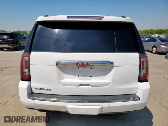 2017 GMC Yukon Denali with VIN 1GKS2CKJ2HR314920, listed as a Copart auction lot 52077525 with 160,518 mi miles and Salvage Title. Bid and sale history available at carsss.com. Image 6.