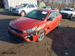 2020 Kia Forte GT-Line with VIN 3KPF34AD8LE250320, listed as a IAAI auction lot 41684288 with 52,883 mi miles. Bid and sale history available at carsss.com. Image 2.