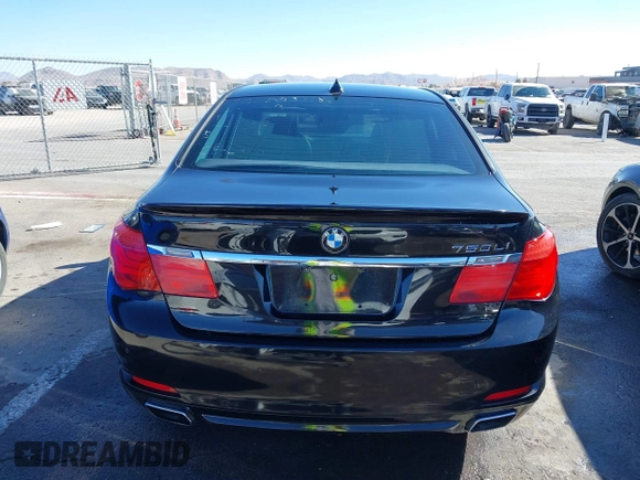 2012 BMW 7 Series 750Li with VIN WBAKB8C53CC962897, listed as a IAAI auction lot 41501447 with 186,046 mi miles and . Bid and sale history available at DreamBid. Image 16.