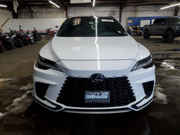 2023 Lexus RX with VIN 2T2BCMEA6PC001027, listed as a Copart auction lot 71285903 with 9,956 mi miles. Bid and sale history available at carsss.com. Image 5.