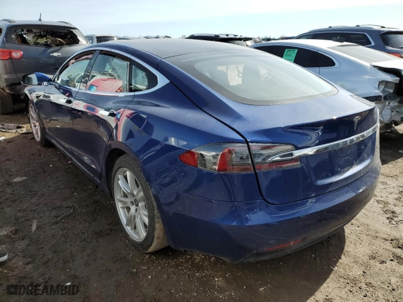 2020 Tesla Model S Long Range with VIN 5YJSA1E25LF382456, listed as a Copart auction lot 47990125 with 47,414 mi miles and Salvage Title. Bid and sale history available at carsss.com. Image 2.