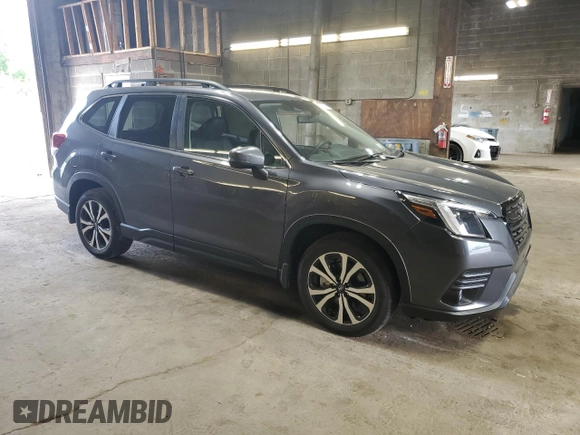 2024 Subaru Forester Limited with VIN JF2SKALC6RH447978, listed as a Copart auction lot 61051295 with 2,178 mi miles and Salvage title. Bid and sale history available at DreamBid. Image 4.