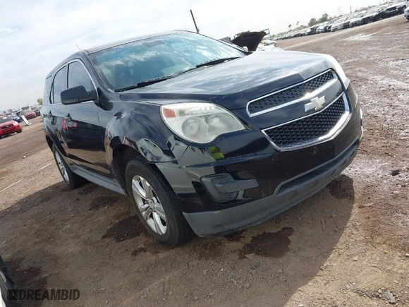 2013 Chevrolet Equinox LS with VIN 2GNALBEKXD6100287, listed as a IAAI auction lot 41896657 with 155,424 mi miles. Bid and sale history available at carsss.com. Image 1.