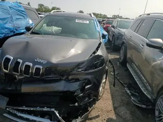 2018 Jeep Cherokee Overland with VIN 1C4PJMJX2JD594776, listed as a Copart auction lot 65599074 with 0 mi miles and Clean Title. Bid and sale history available at carsss.com. Image 12.