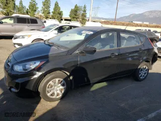2013 Hyundai Accent GL with VIN KMHCT5AE8DU071632, listed as a Copart auction lot 76982384 with 100,067 mi miles and Salvage Title. Bid and sale history available at carsss.com. Image 1.