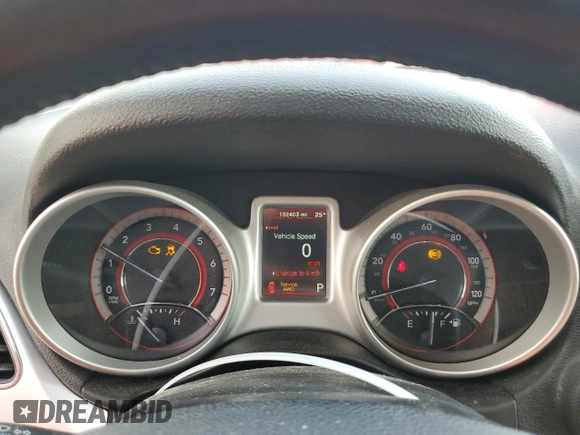 2018 Dodge Journey SXT with VIN 3C4PDDBG3JT159491, listed as a Copart auction lot 45467395 with 102,403 mi miles and Salvage title. Bid and sale history available at DreamBid. Image 9.