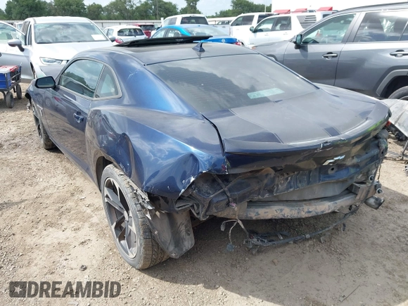 2012 Chevrolet Camaro 2LT with VIN 2G1FC1E34C9182301, listed as a IAAI auction lot 42553297 with 122,746 mi miles and . Bid and sale history available at DreamBid. Image 3.