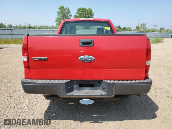2007 Ford F-150 XL with VIN 1FTRF12207NA33054, listed as a Copart auction lot 65013245 with 100,792 mi miles and Clean title. Bid and sale history available at DreamBid. Image 6.