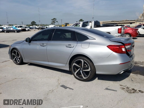 2019 Honda Accord Sedan Sport 1.5T with VIN 1HGCV1F36KA089092, listed as a Copart auction lot 50392975 with 107,191 mi miles and Salvage Title. Bid and sale history available at carsss.com. Image 2.