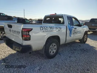 2024 Nissan Frontier S with VIN 1N6ED1CL6RN656660, listed as a Copart auction lot 85485104 with 26,139 mi miles and Salvage title. Bid and sale history available at DreamBid. Image 3.
