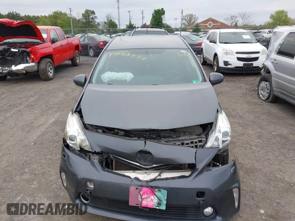 2013 Toyota Prius Two with VIN JTDZN3EU9D3193338, listed as a IAAI auction lot 42088837 with 455,401 mi miles and . Bid and sale history available at DreamBid. Image 12.