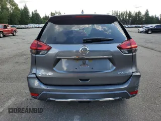 2017 Nissan Rogue SV with VIN KNMAT2MV9HP578095, listed as a Copart auction lot 61215775 with 108,192 mi miles and Salvage title. Bid and sale history available at DreamBid. Image 6.