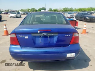 2006 Ford Focus S with VIN 1FAFP34N86W184015, listed as a Copart auction lot 52205065 with 75,967 mi miles and Clean Title. Bid and sale history available at carsss.com. Image 6.