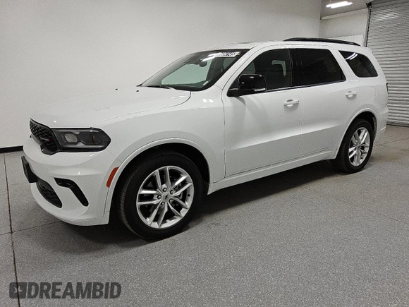2024 Dodge Durango GT Plus with VIN 1C4RDJDG3RC138295, listed as a Copart auction lot 63604145 with 37,240 mi miles and Clean title. Bid and sale history available at DreamBid. Image 1.