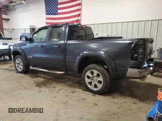 2019 Ram 1500 Laramie with VIN 1C6SRFDT6KN841744, listed as a Copart auction lot 47461755 with 80,749 mi miles and Salvage Title. Bid and sale history available at carsss.com. Image 2.
