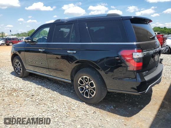 2018 Ford Expedition Limited with VIN 1FMJU1KTXJEA60213, listed as a Copart auction lot 55726335 with 124,852 mi miles and Salvage title. Bid and sale history available at DreamBid. Image 2.