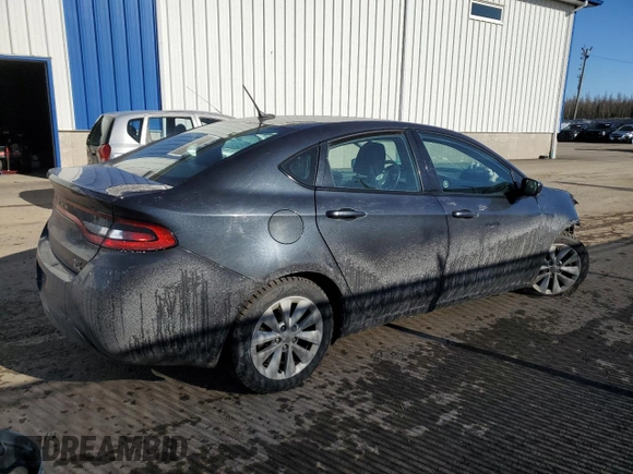 2014 Dodge Dart SXT with VIN 1C3CDFBB3ED772760, listed as a Copart auction lot 48793915 with 213,676 mi miles and Salvage Title. Bid and sale history available at carsss.com. Image 3.