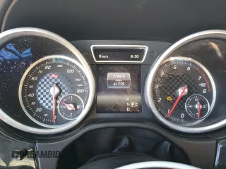 2016 Mercedes-Benz GLE 450 AMG with VIN 4JGED6EBXGA012888, listed as a Copart auction lot 51288915 with 61,779 mi miles and Salvage title. Bid and sale history available at DreamBid. Image 9.