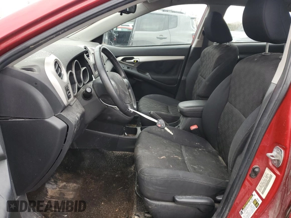 2009 Pontiac Vibe with VIN 5Y2SM67009Z469216, listed as a Copart auction lot 43930835 with 203,852 mi miles and Salvage Title. Bid and sale history available at carsss.com. Image 7.