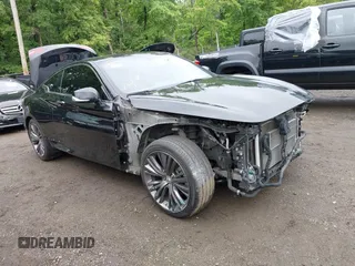 2018 Infiniti Q60 Sport with VIN JN1EV7EL2JM391832, listed as a IAAI auction lot 42345643 with 55,799 mi miles and . Bid and sale history available at DreamBid. Image 1.