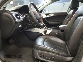 2013 Audi A6 Premium Plus with VIN WAUGGAFC8DN034033, listed as a Copart auction lot 55471895 with 136,840 mi miles and Salvage title. Bid and sale history available at DreamBid. Image 7.