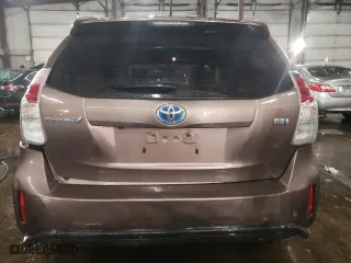 2017 Toyota Prius v Two with VIN JTDZN3EU9HJ074335, listed as a Copart auction lot 44040735 with 86,407 mi miles and Salvage Title. Bid and sale history available at carsss.com. Image 6.