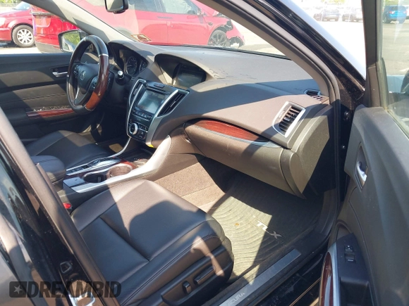 2015 Acura TLX V6 with VIN 19UUB2F35FA004977, listed as a IAAI auction lot 42200845 with 139,451 mi miles and . Bid and sale history available at carsss.com. Image 5.