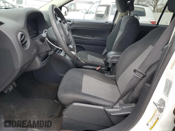 2015 Jeep Compass Sport with VIN 1C4NJCBA2FD325826, listed as a Copart auction lot 49446245 with 63,167 mi miles and Salvage Title. Bid and sale history available at carsss.com. Image 7.