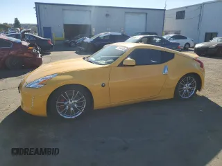 2017 Nissan 370Z with VIN JN1AZ4EH9HM952339, listed as a Copart auction lot 41843485 with 49,250 mi miles and Salvage Title. Bid and sale history available at carsss.com. Image 1.