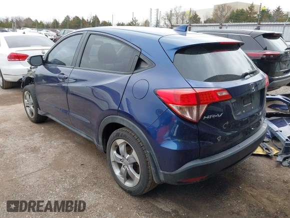 2017 Honda HR-V EX with VIN 3CZRU5H56HG702205, listed as a IAAI auction lot 41785535 with 85,833 mi miles. Bid and sale history available at carsss.com. Image 3.