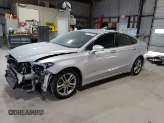 2016 Ford Fusion Titanium Hybrid with VIN 3FA6P0RUXGR355351, listed as a Copart auction lot 56516025 with 117,964 mi miles and Salvage title. Bid and sale history available at DreamBid. Image 1.