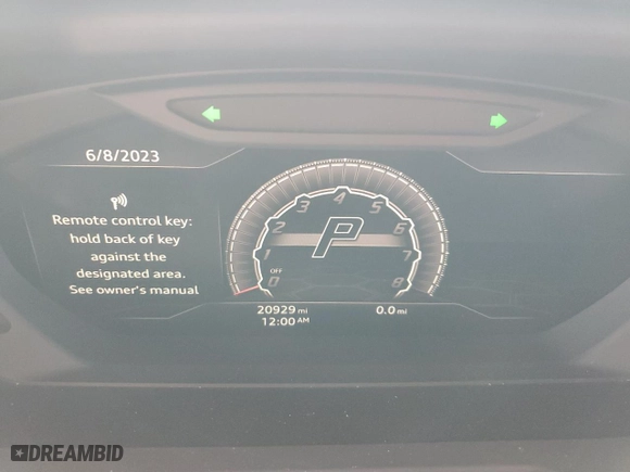 2021 Lamborghini Urus with VIN ZPBUA1ZL8MLA13299, listed as a Copart auction lot 43382284 with 20,929 mi miles and Salvage Title. Bid and sale history available at carsss.com. Image 9.