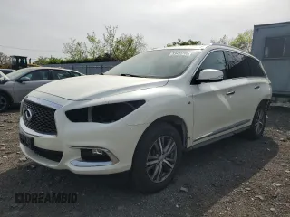 2020 Infiniti QX60 Signature Edition with VIN 5N1DL0MM4LC512879, listed as a Copart auction lot 53433705 with 54,591 mi miles and Salvage title. Bid and sale history available at DreamBid. Image 1.