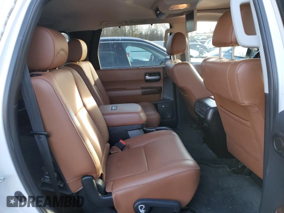 2015 Toyota Sequoia Platinum with VIN 5TDDY5G18FS117921, listed as a Copart auction lot 81804294 with 129,679 mi miles and Salvage Title. Bid and sale history available at carsss.com. Image 11.