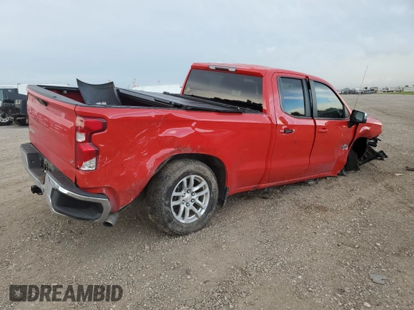 2019 Chevrolet Silverado 1500 LT with VIN 1GCRWCED6KZ192476, listed as a Copart auction lot 69116714 with 74,808 mi miles and Salvage Title. Bid and sale history available at DreamBid. Image 3.