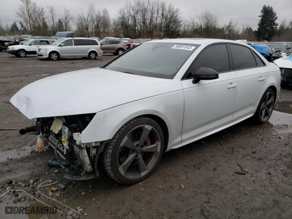 2019 Audi S4 Premium Plus with VIN WAUB4AF46KA078743, listed as a Copart auction lot 38001543 with 58,087 mi miles. Bid and sale history available at carsss.com. Image 1.