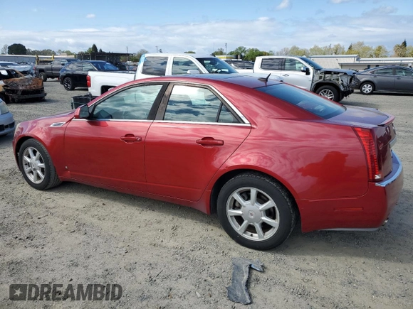 2008 Cadillac CTS RWD z VIN 1G6DM577180111371, wystawiony jako Copart lot #51007235 z przebiegiem Nie podano mil oraz Czysty tytuł • Clean title. Historia ofert i sprzedaży dostępna na DreamBid. Obrazek 2.