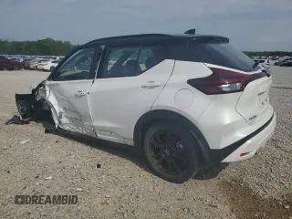2023 Nissan Kicks SR with VIN 3N1CP5DV8PL506994, listed as a Copart auction lot 54228385 with 27,227 mi miles and Salvage Title. Bid and sale history available at DreamBid. Image 2.