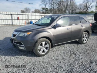 2012 Acura MDX Tech/Entertainment Pkg with VIN 2HNYD2H42CH527106, listed as a Copart auction lot 49253315 with 201,887 mi miles and Salvage Title. Bid and sale history available at carsss.com. Image 1.