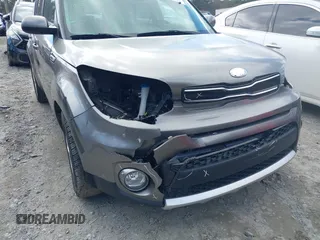 2018 Kia Soul + with VIN KNDJP3A58J7568064, listed as a IAAI auction lot 41628469 with 98,947 mi miles. Bid and sale history available at carsss.com. Image 6.