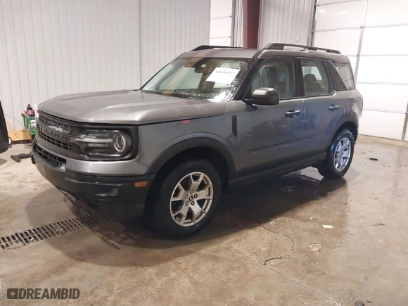 2021 Ford Bronco Sport with VIN 3FMCR9A63MRA54307, listed as a IAAI auction lot 41608972 with 81,818 mi miles. Bid and sale history available at carsss.com. Image 2.