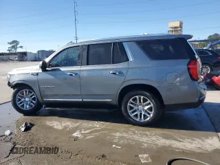 2022 GMC Yukon SLT with VIN 1GKS1BKD7NR330453, listed as a Copart auction lot 81585554 with 34,811 mi miles and Salvage Title. Bid and sale history available at carsss.com. Image 2.