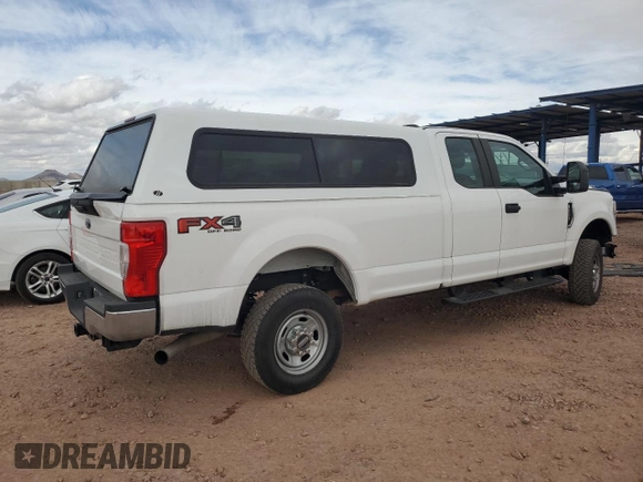 2021 Ford F-250 XL with VIN 1FT7X2B66MEC72939, listed as a Copart auction lot 47655455 with 116,305 mi miles and Salvage title. Bid and sale history available at DreamBid. Image 3.