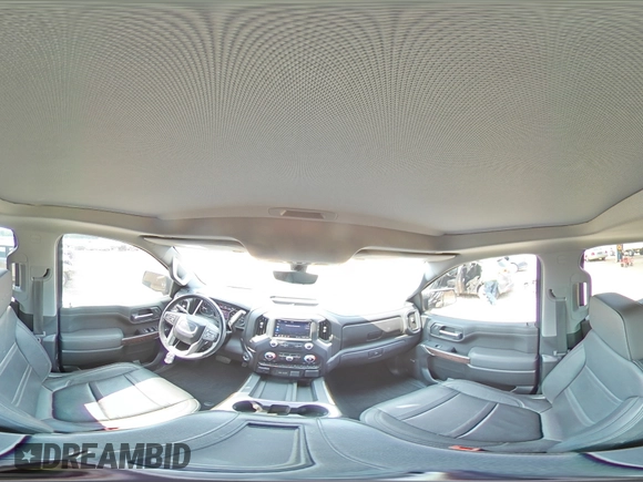 2020 GMC Sierra 1500 Denali with VIN 1GTU9FEL1LZ160062, listed as a Copart auction lot 59551395 with 106,223 mi miles and Salvage title. Bid and sale history available at DreamBid. Image 14.