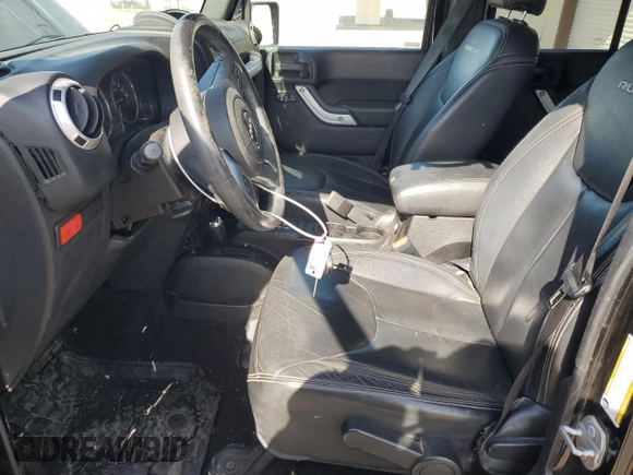 2016 Jeep Wrangler Unlimited Rubicon Hard Rock with VIN 1C4BJWFG3GL144941, listed as a Copart auction lot 45716865 with 91,532 mi miles and Salvage Title. Bid and sale history available at carsss.com. Image 7.
